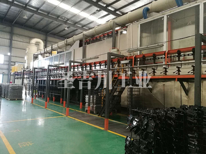 汽車結(jié)構(gòu)件連續(xù)電泳線