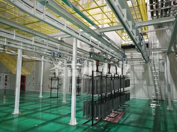 座椅、雨括器電泳涂裝線