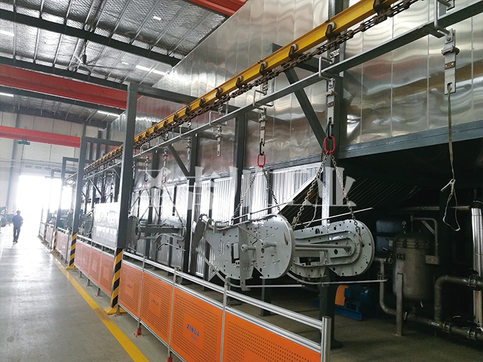 扶梯部件電泳涂裝線