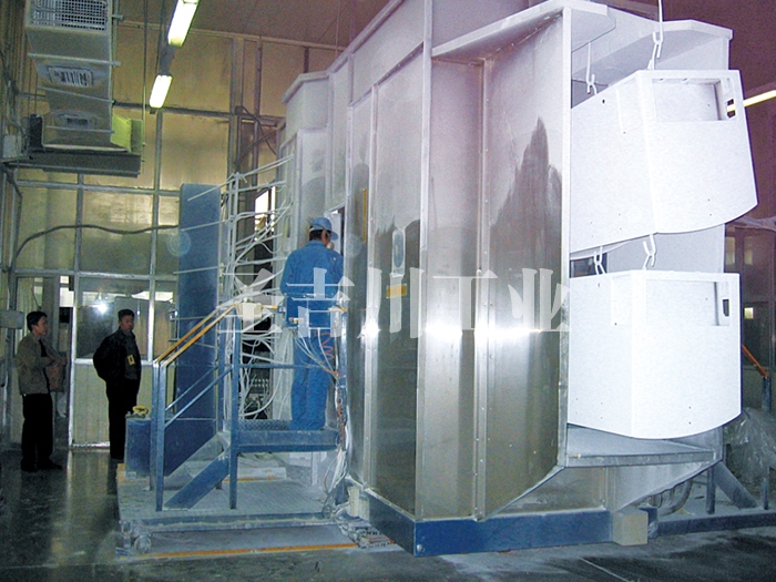 冰箱冰柜空調(diào)外殼噴涂線