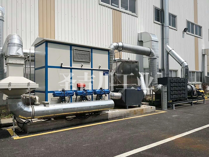 RCO catalytic combustion device